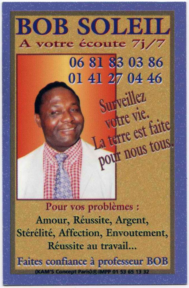 Professeur BOB SOLEIL, Paris