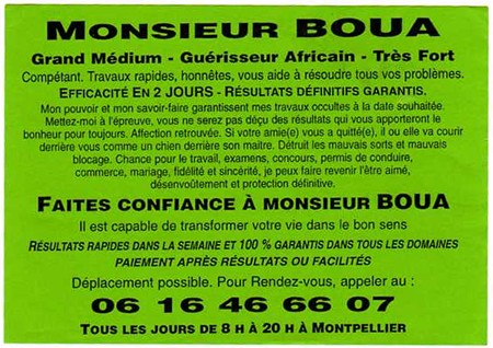 Monsieur BOUA, Hrault, Montpellier