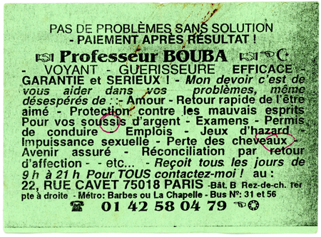 Cliquez pour voir la fiche dtaille de BOUBA