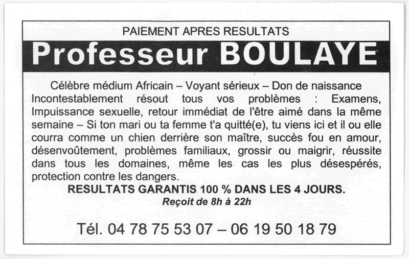 Cliquez pour voir la fiche dtaille de BOULAYE