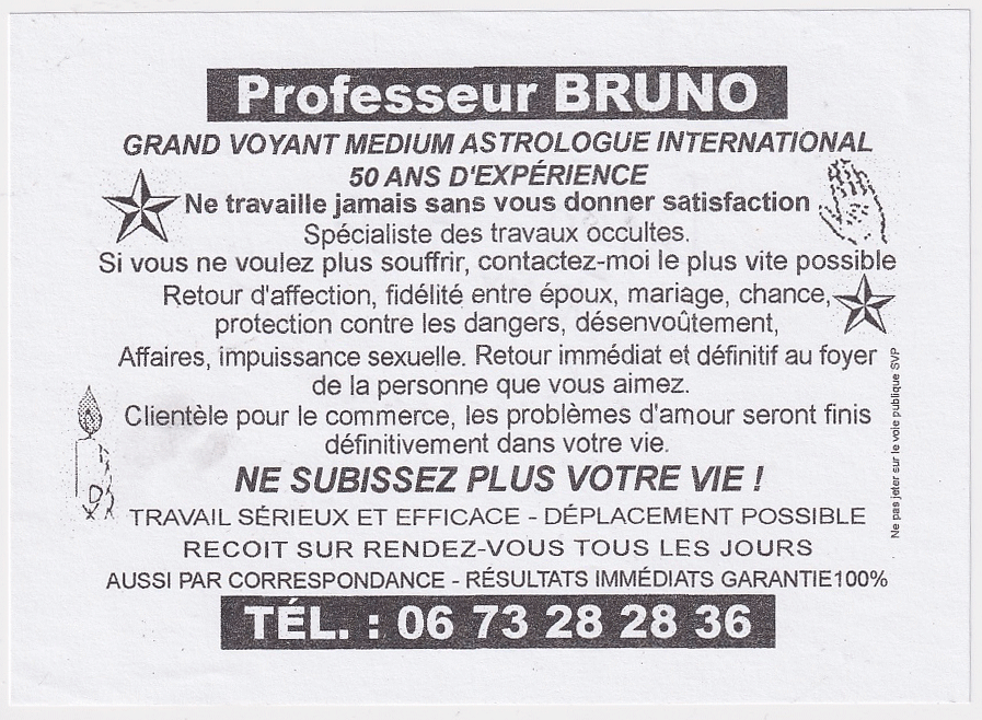 Professeur BRUNO, Lyon