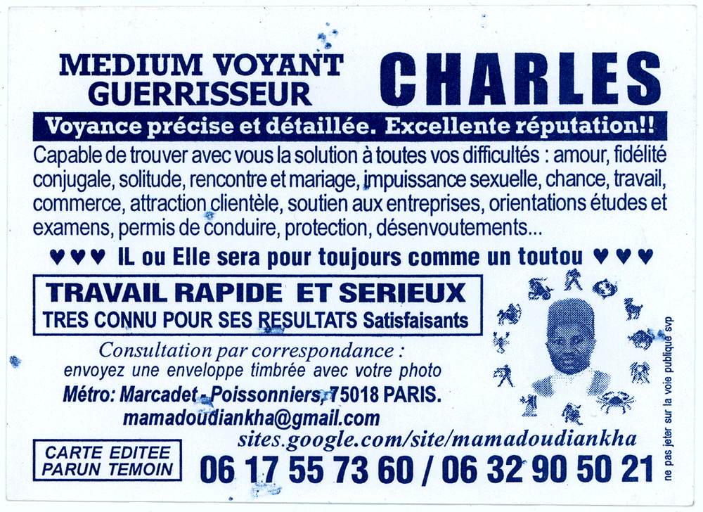 Cliquez pour voir la fiche détaillée de CHARLES