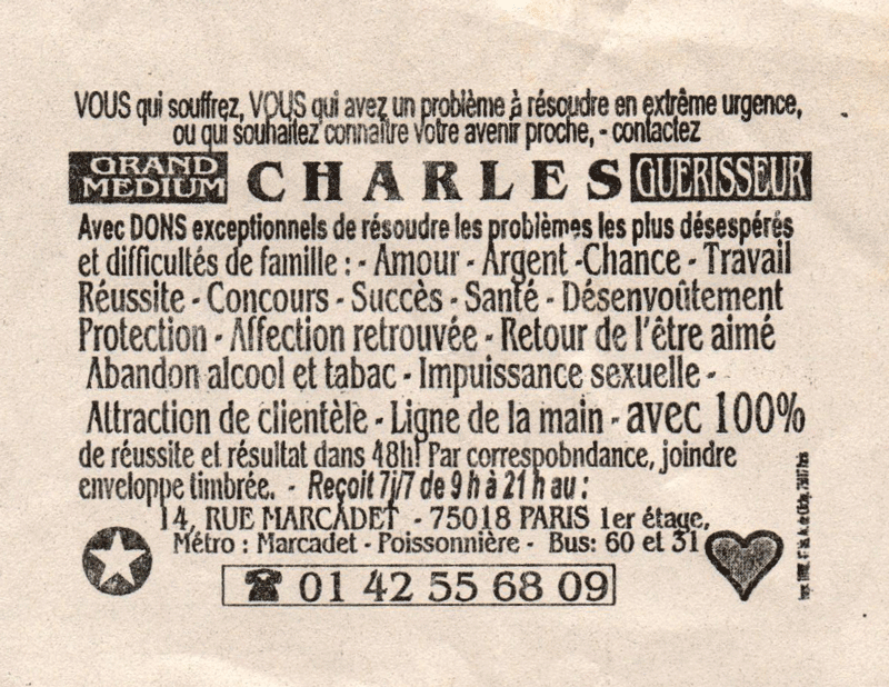  CHARLES, Paris