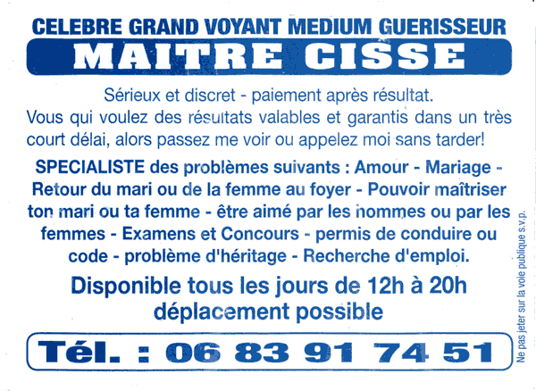 Matre CISSE, Marseille