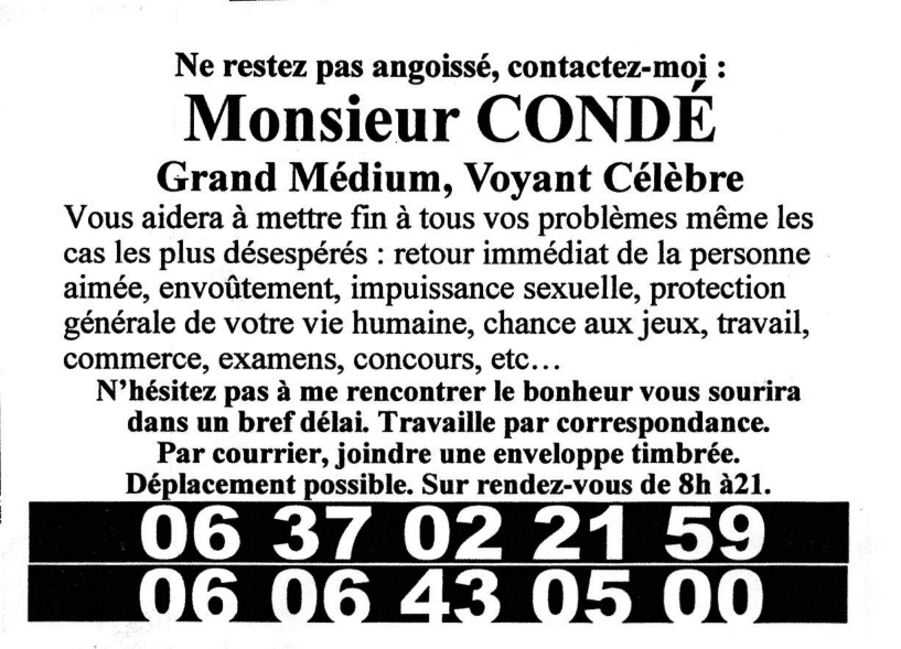 Monsieur COND, Le Mans