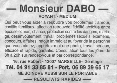 Monsieur DABO, Marseille