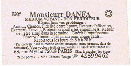 Cliquez pour voir la fiche dtaille de DANFA