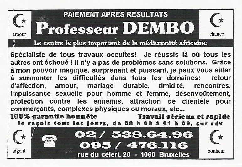 Cliquez pour voir la fiche dtaille de DEMBO