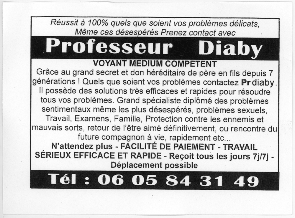 Cliquez pour voir la fiche détaillée de Diaby
