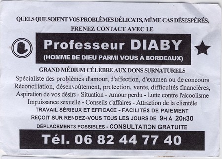 Cliquez pour voir la fiche dtaille de DIABY