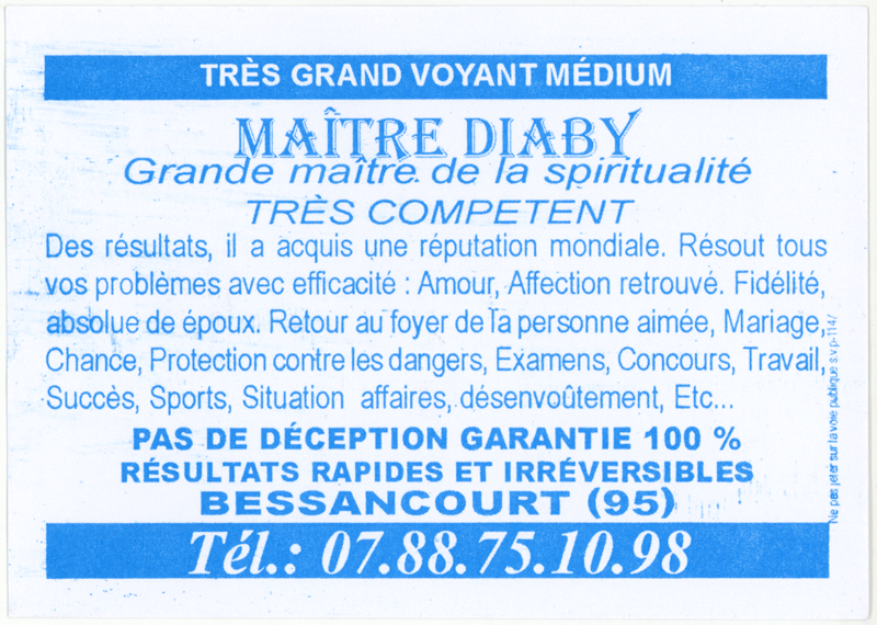 Matre DIABY, Val d