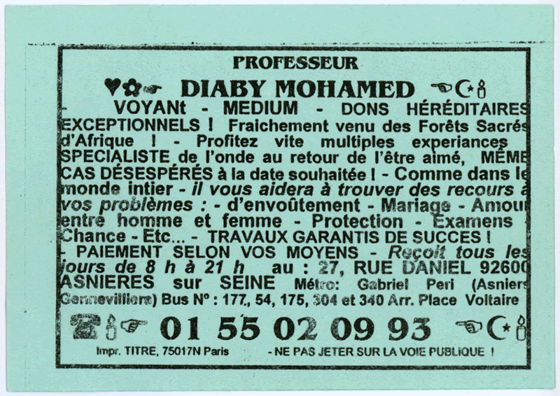 Cliquez pour voir la fiche détaillée de DIABY MOHAMED