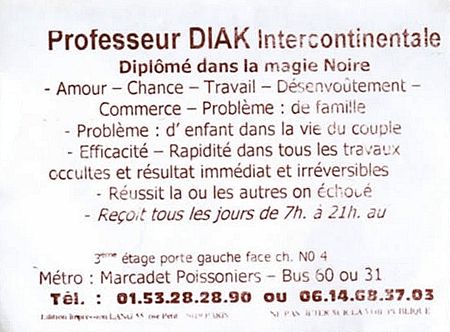 Cliquez pour voir la fiche dtaille de DIAK