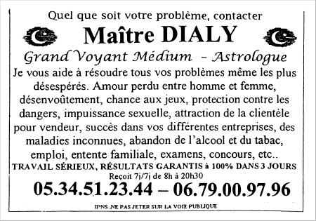 Cliquez pour voir la fiche dtaille de DIALY