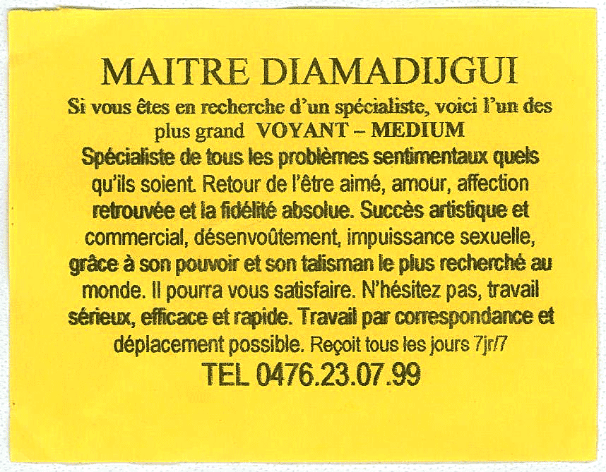 Cliquez pour voir la fiche détaillée de DIAMADIJGUI