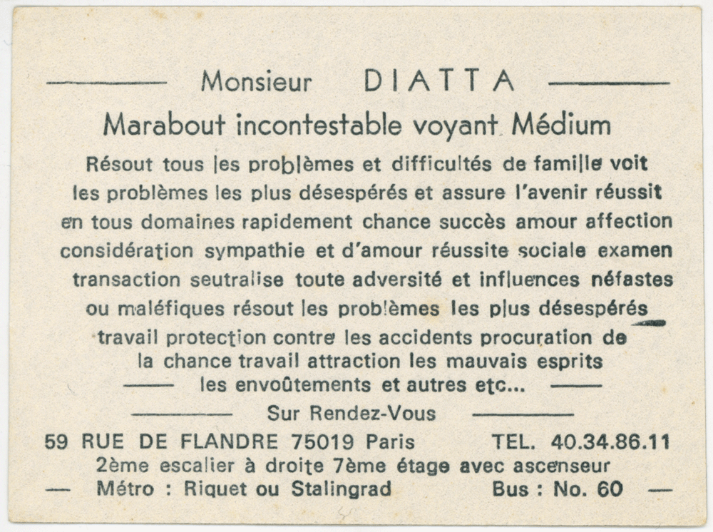Cliquez pour voir la fiche détaillée de DIATTA