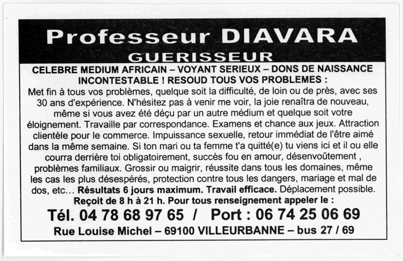 Cliquez pour voir la fiche dtaille de DIAVARA