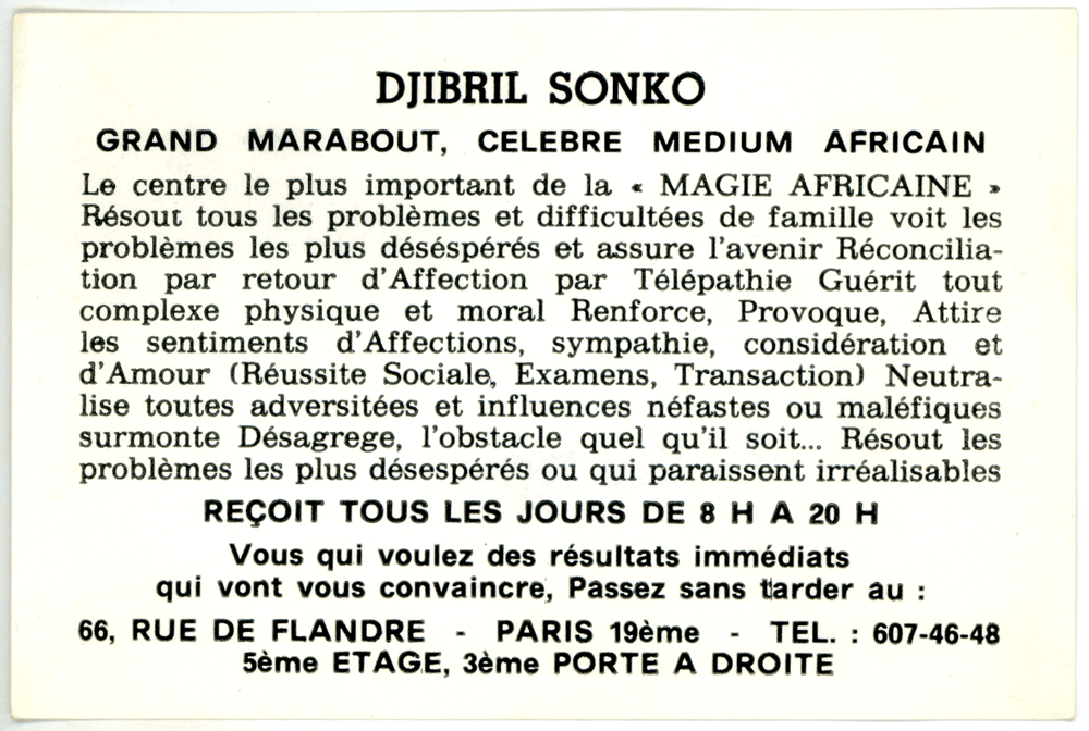  DJIBRIL SONKO, Paris