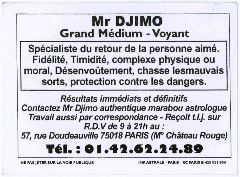 Cliquez pour voir la fiche dtaille de DJIMO