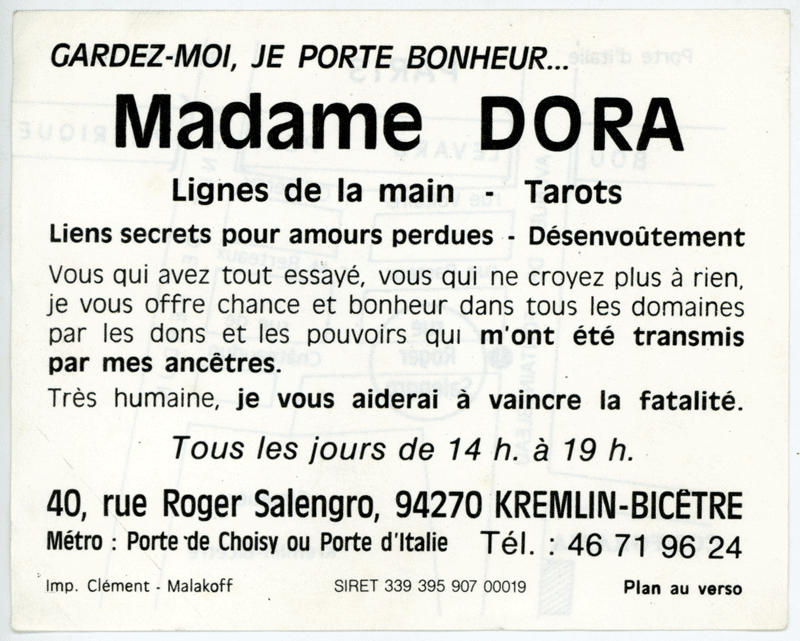 Cliquez pour voir la fiche détaillée de DORA
