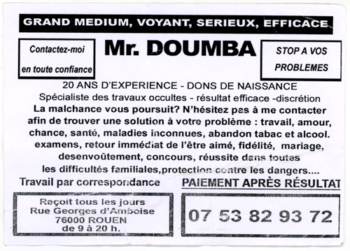 Cliquez pour voir la fiche dtaille de DOUMBA