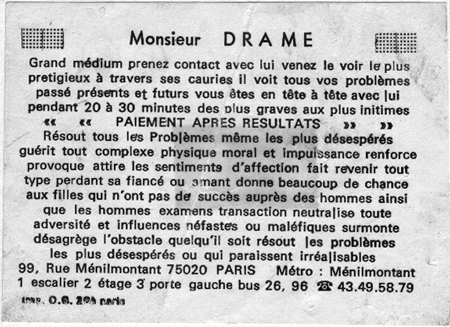 Cliquez pour voir la fiche dtaille de DRAME