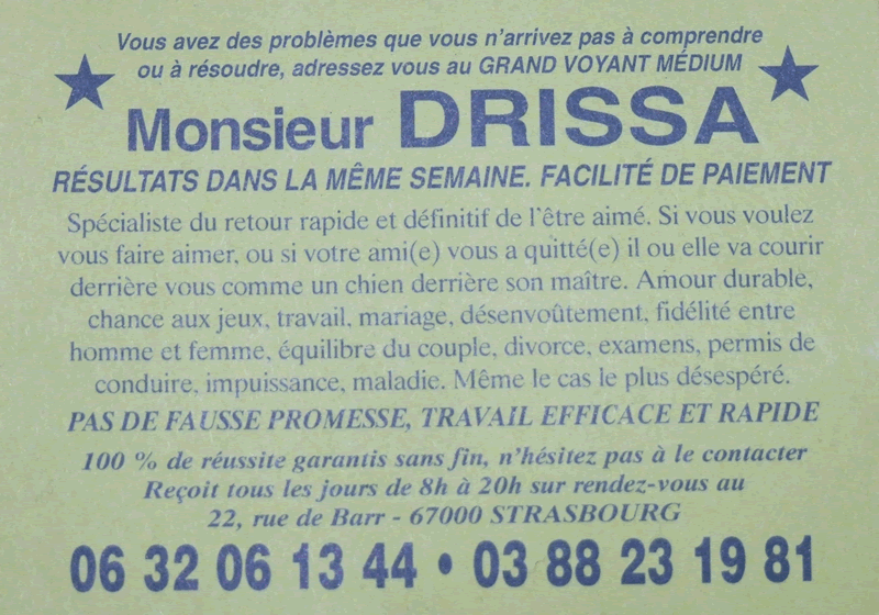 Cliquez pour voir la fiche dtaille de DRISSA