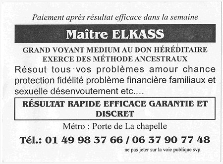Maître ELKASS, Paris