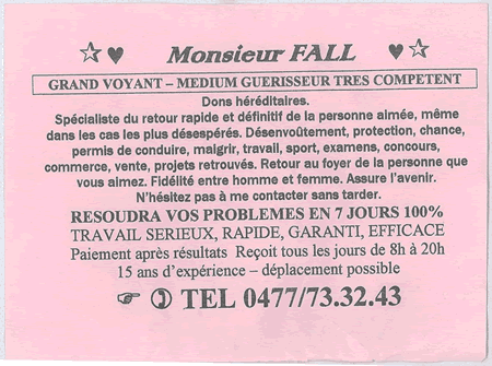 Cliquez pour voir la fiche dtaille de FALL