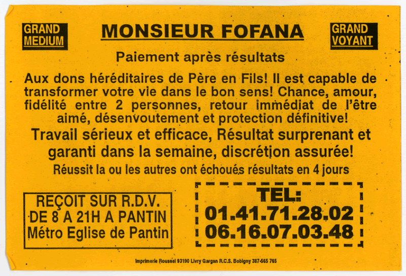 Monsieur FOFANA, Seine St Denis