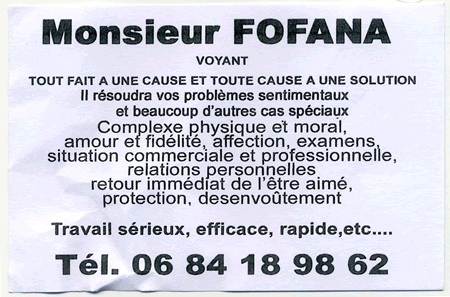 Monsieur FOFANA, Rouen