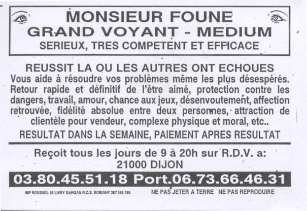 Cliquez pour voir la fiche détaillée de FOUNE