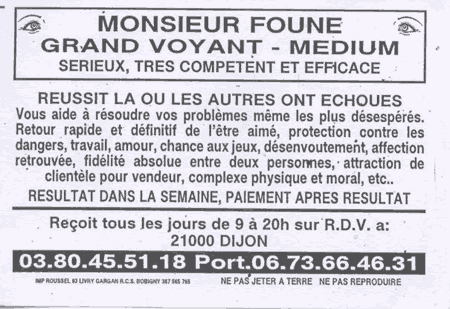 Cliquez pour voir la fiche dtaille de FOUNE