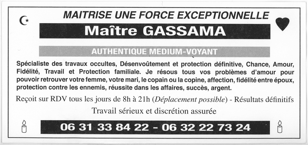 Cliquez pour voir la fiche dtaille de GASSAMA