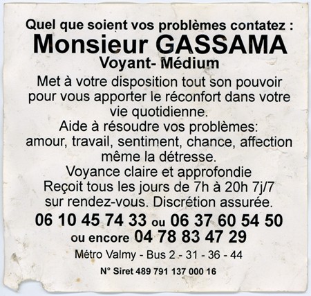 Monsieur GASSAMA, Lyon