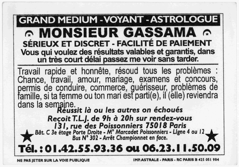 Cliquez pour voir la fiche dtaille de GASSAMA