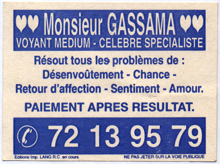 Monsieur GASSAMA, Lyon