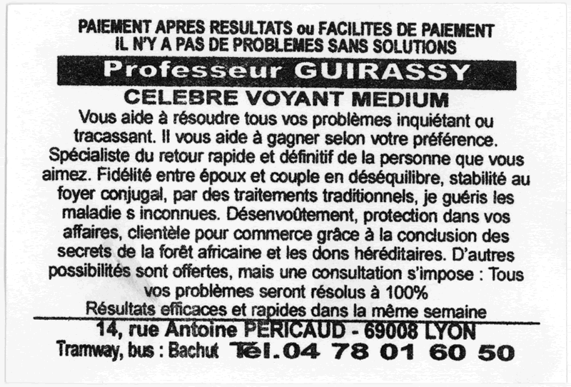 Cliquez pour voir la fiche dtaille de GUIRASSY