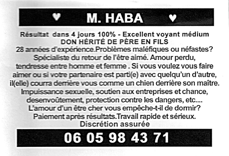 Cliquez pour voir la fiche dtaille de HABA