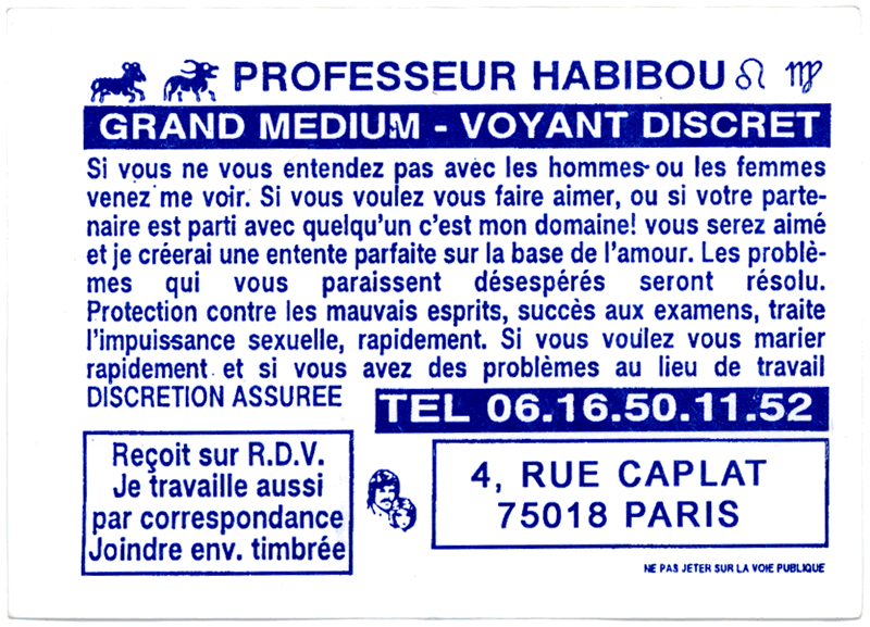 Cliquez pour voir la fiche dtaille de HABIBOU