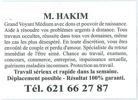 Monsieur HAKIM, Luxembourg