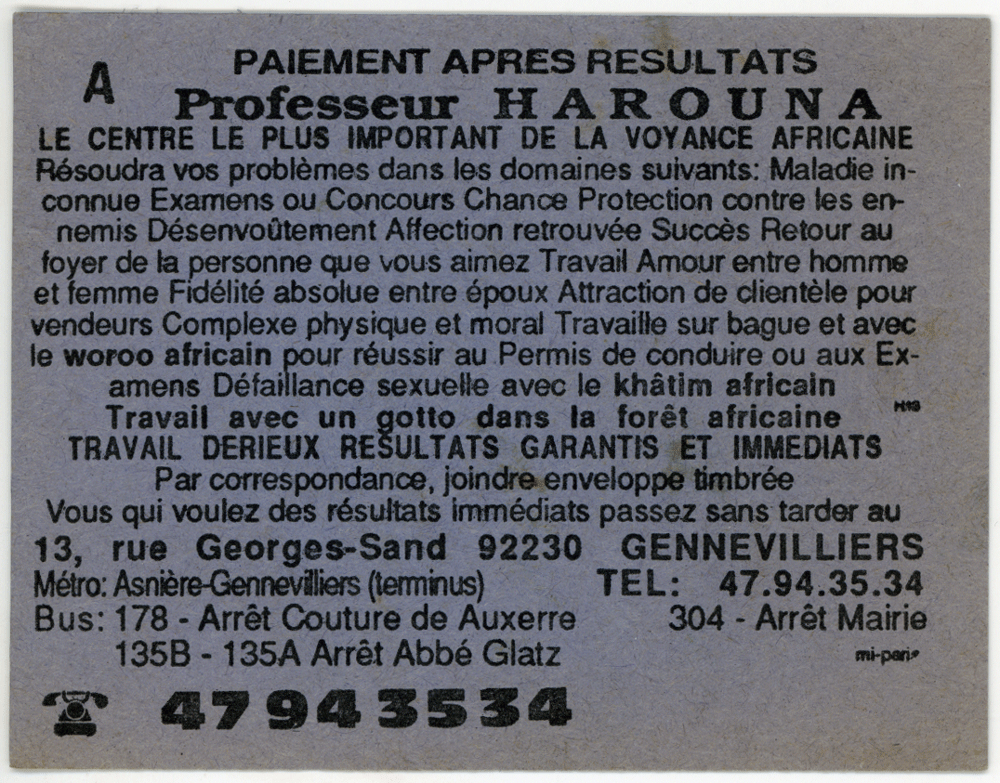 Cliquez pour voir la fiche détaillée de HAROUNA