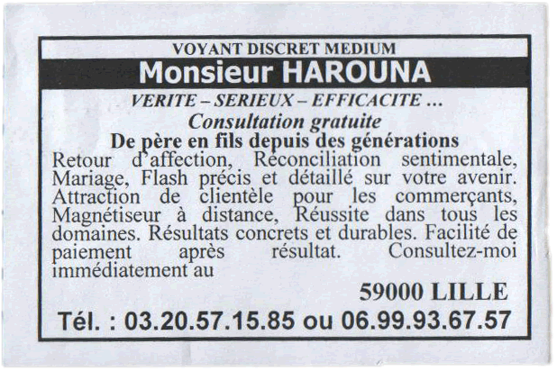 Cliquez pour voir la fiche dtaille de HAROUNA