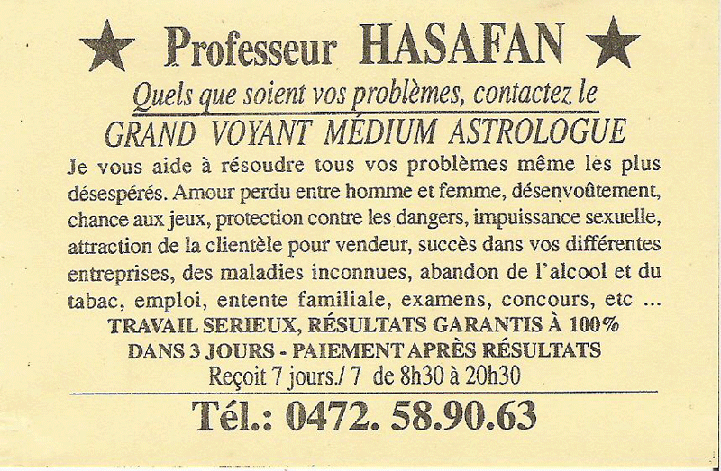 Cliquez pour voir la fiche détaillée de HASAFAN