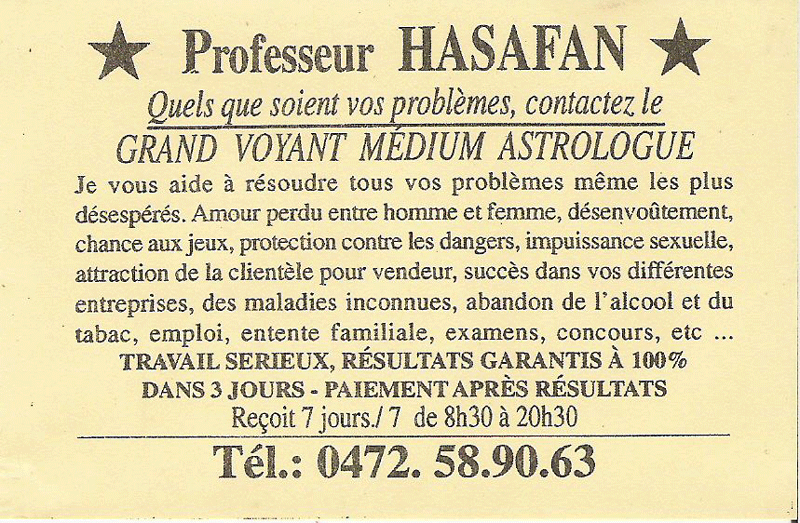 Cliquez pour voir la fiche dtaille de HASAFAN