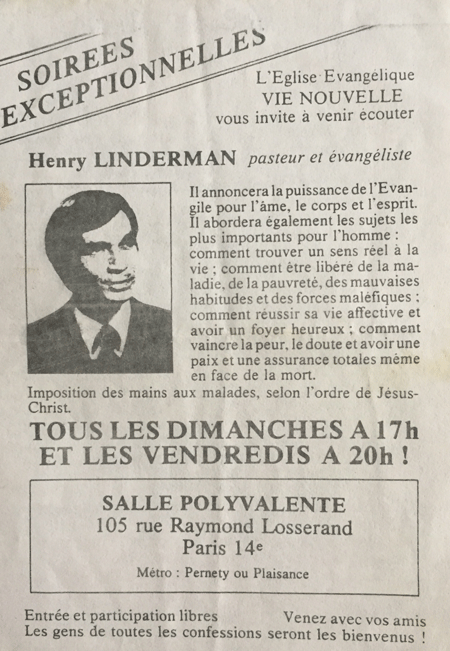 Cliquez pour voir la fiche dtaille de Henry LINDERMAN