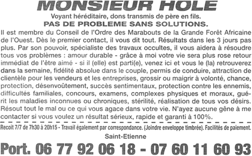 Cliquez pour voir la fiche dtaille de HOLE