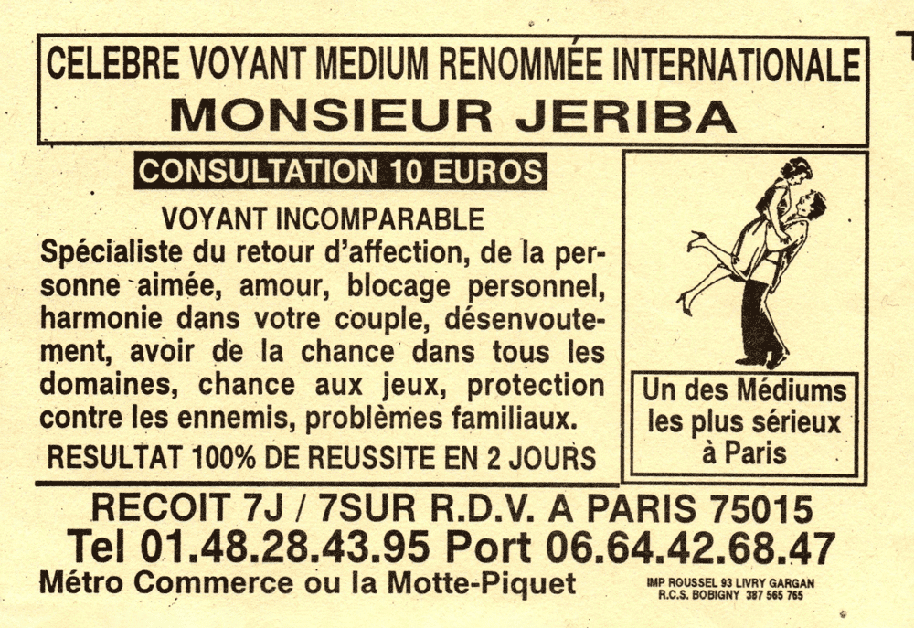 Cliquez pour voir la fiche dtaille de JERIBA