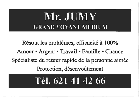 Cliquez pour voir la fiche dtaille de JUMY