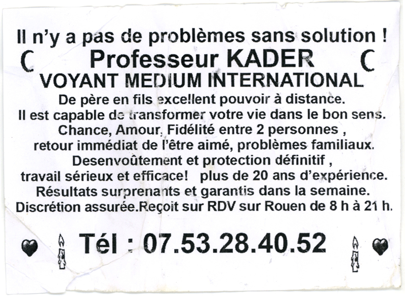 Professeur KADER, Rouen